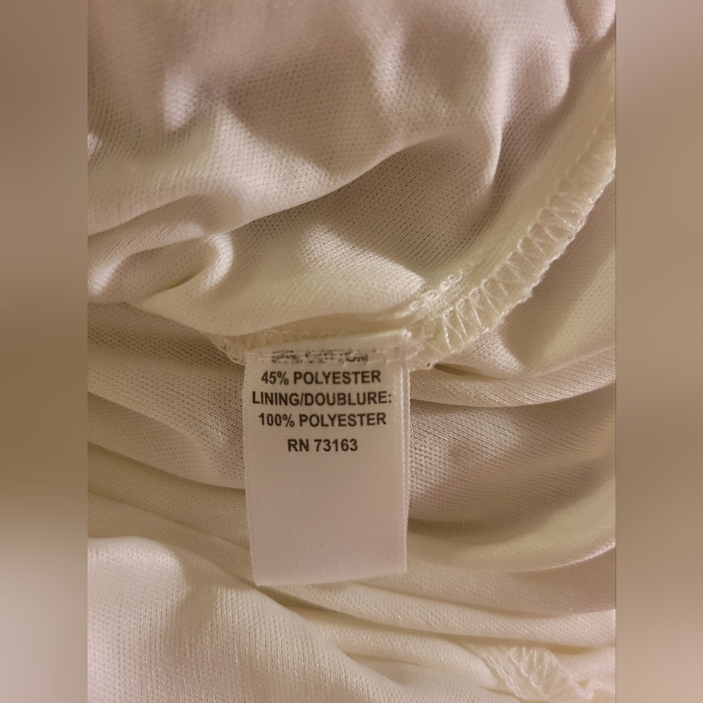 Flint And Moss White And Rust Striped Skirt - image 4